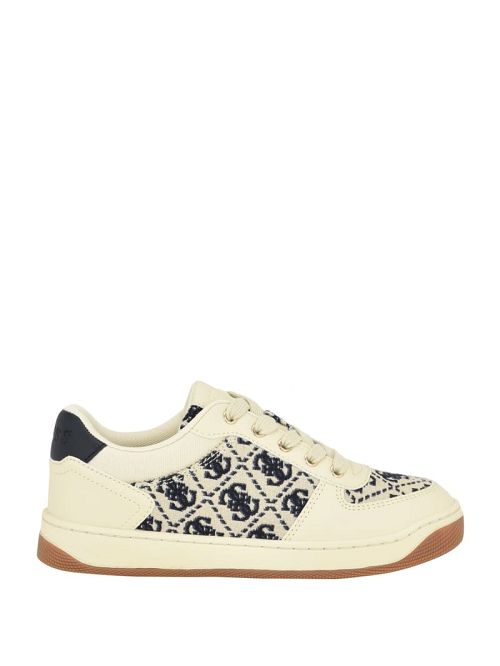 Guess Invited Jacquard Low Top Bej | GUESS-SN29546