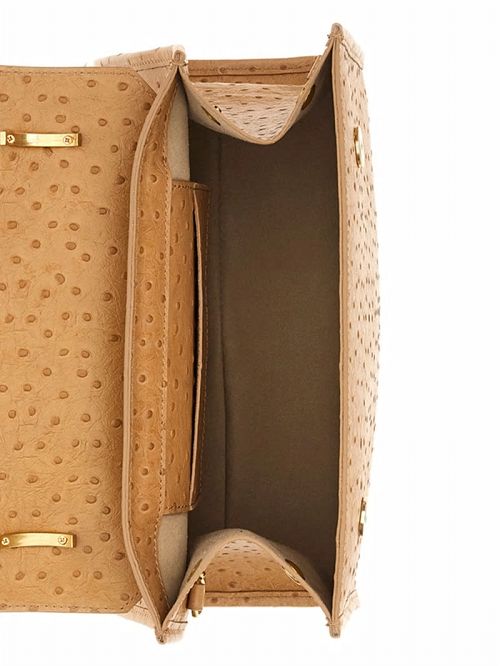 Guess Iris Large Leather Satchel Maro | GUESS-SN29285
