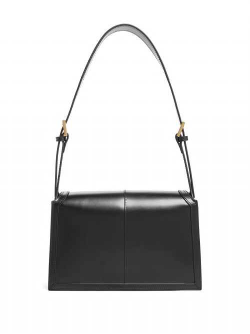 Guess Isa Convertible Leather Bag Negrii | GUESS-SN28936