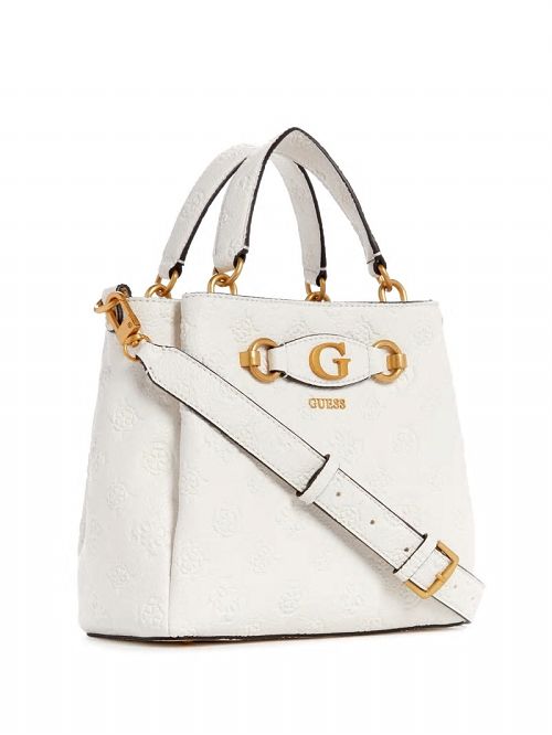Guess Izzy Girlfriend Mini Satchel Albi | GUESS-SN29255