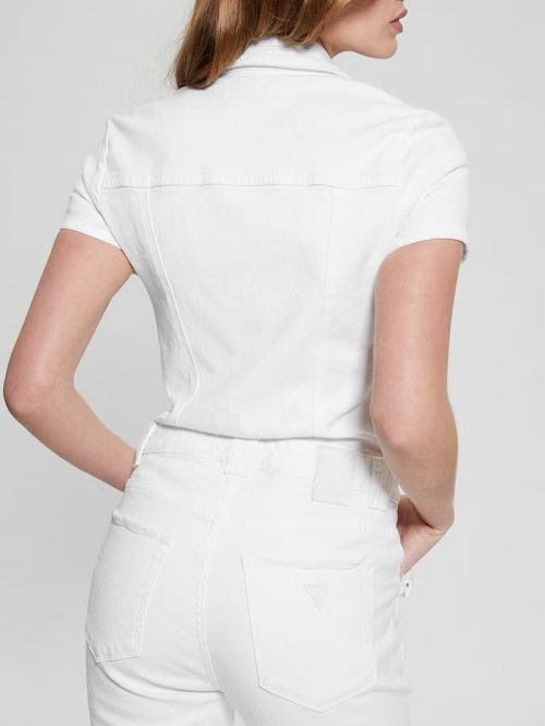 Guess Jade Denim Jumpsuit Albi | GUESS-SN26677