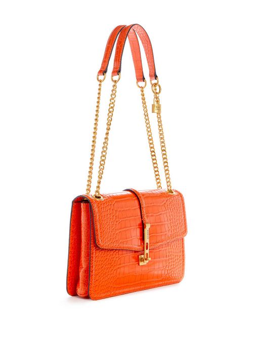 Guess James Croc Convertible Bag Portocalii | GUESS-SN28800