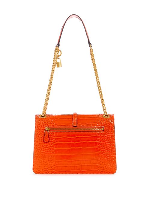 Guess James Croc Convertible Bag Portocalii | GUESS-SN28800