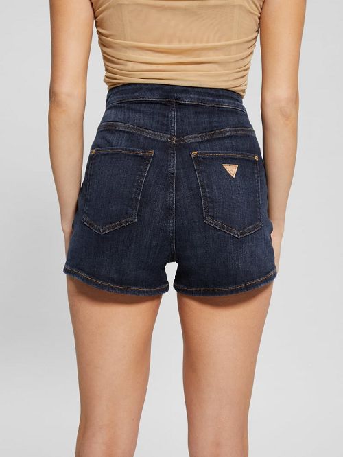 Guess Janae Denim Shorts Negrii | GUESS-SN28122