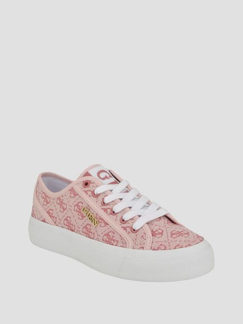 Guess Jelexa Quattro G Sneakers Bej | GUESS-SN29550