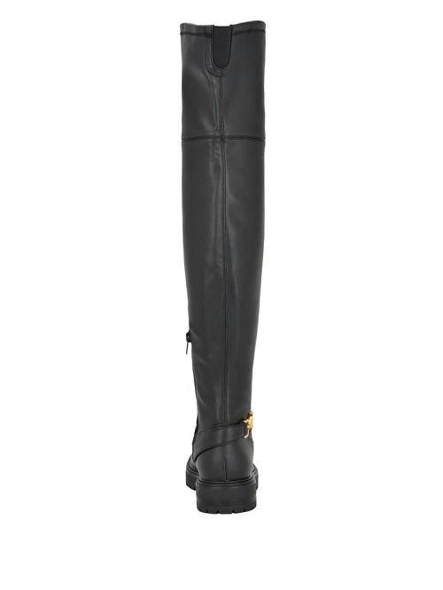 Guess Jellio Buckle Knee-High Boots Negrii | GUESS-SN29919