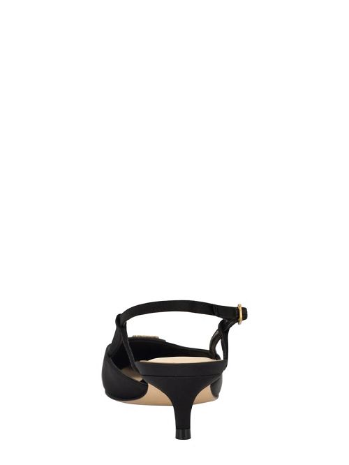 Guess Jesson Satin Kitten Heels Negrii | GUESS-SN29871