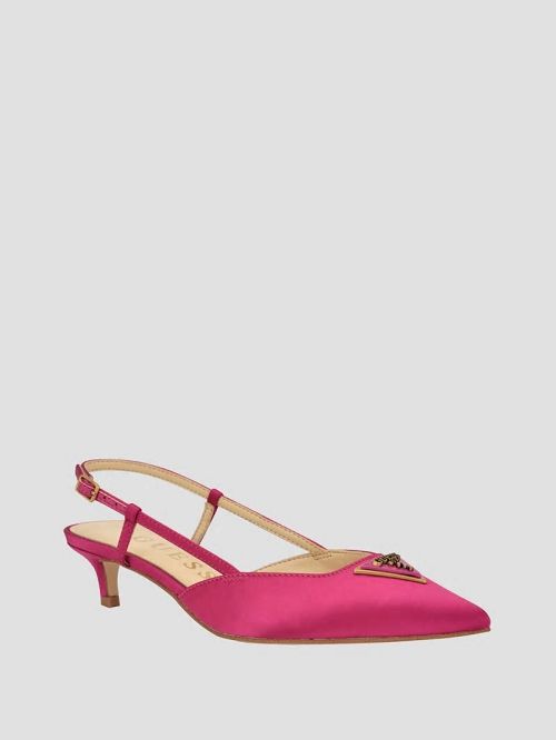 Guess Jesson Satin Kitten Heels Roz | GUESS-SN29849