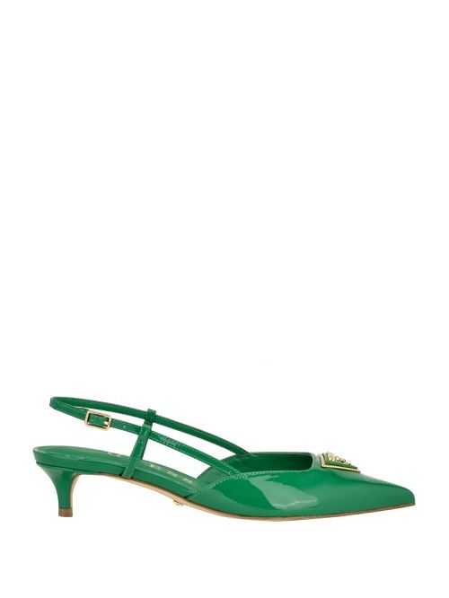Guess Jesson Triangle Kitten Heels Verzi | GUESS-SN29779