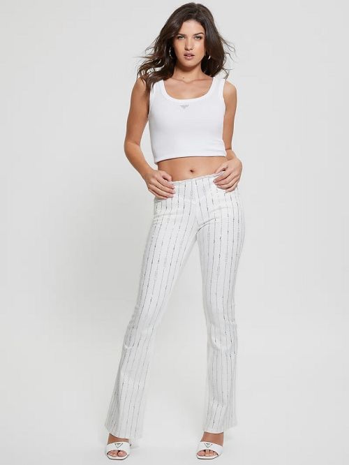 Guess Joe Flare Denim Pants Albi | GUESS-SN26648