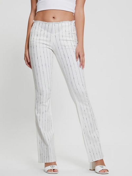 Guess Joe Flare Denim Pants Albi | GUESS-SN26648