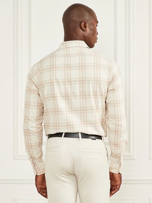 Guess Joe Plaid Shirt Bej | GUESS-SN31192