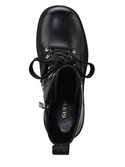 Guess Juel Lace-Up Booties Negrii | GUESS-SN29929