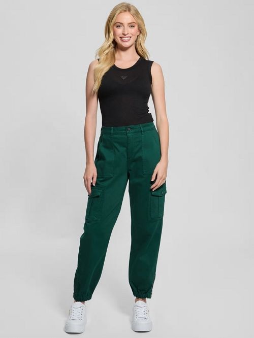 Guess Juno Cargo Joggers Verzi | GUESS-SN28248