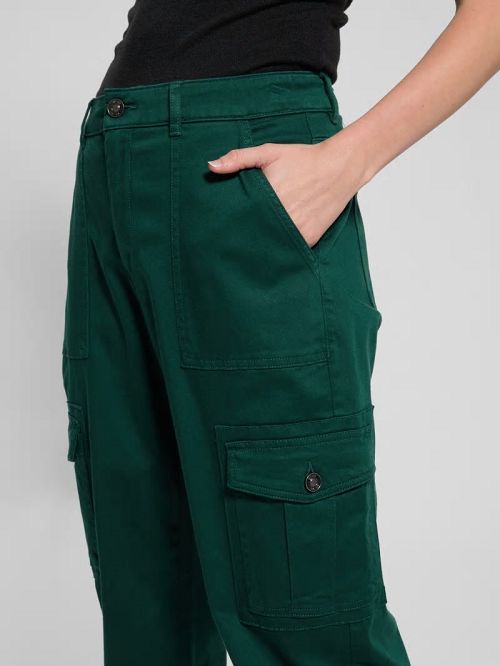 Guess Juno Cargo Joggers Verzi | GUESS-SN28248