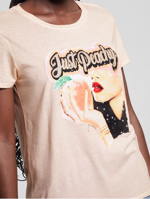 Guess Just Peachy Easy Tee Roz | GUESS-SN27108