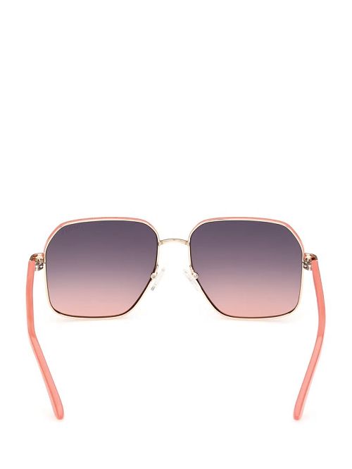 Guess Katelyn Metal Rim Signature Sunglasses Roz | GUESS-SN30068
