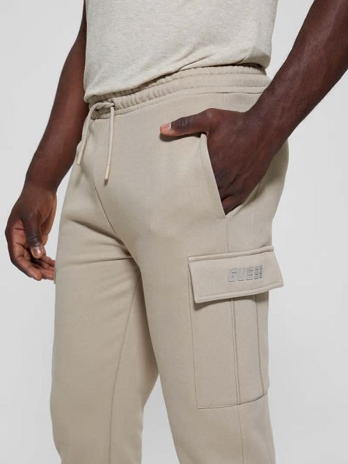 Guess Keid Cuffed Cargo Pants Bej | GUESS-SN31569