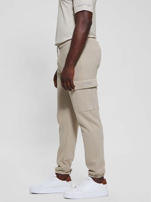 Guess Keid Cuffed Cargo Pants Bej | GUESS-SN31569