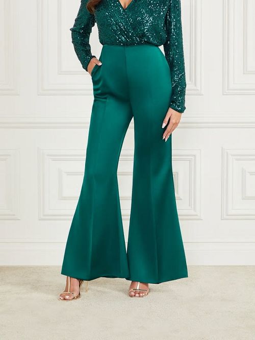 Guess Kellis Flare Pant Verzi | GUESS-SN28203