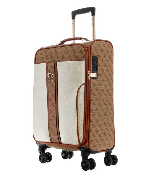 Guess Kerima 20" 8-Wheel Suitcase Bej | GUESS-SN30147