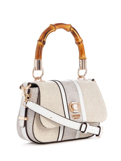 Guess Kerima Bamboo Mini Shoulder Bag Albi | GUESS-SN28758