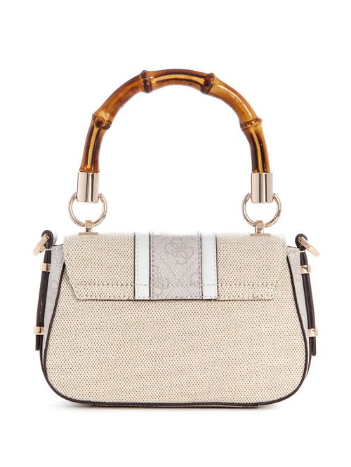 Guess Kerima Bamboo Mini Shoulder Bag Albi | GUESS-SN28758