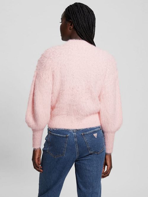 Guess Keyla Fuzzy Sweater Roz | GUESS-SN27517