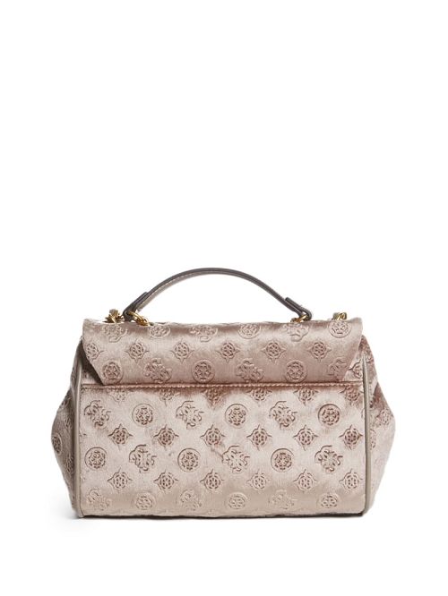 Guess Kimi Logo Convertible Crossbody Maro | GUESS-SN28794
