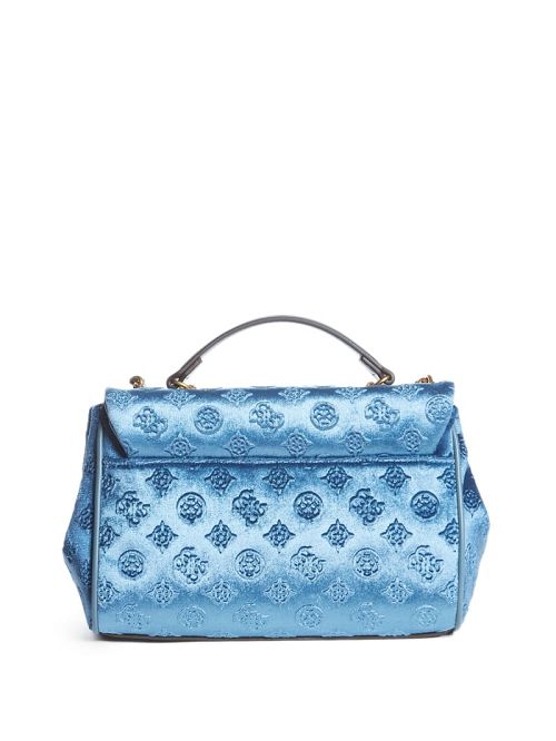 Guess Kimi Logo Convertible Crossbody Verzi | GUESS-SN28807