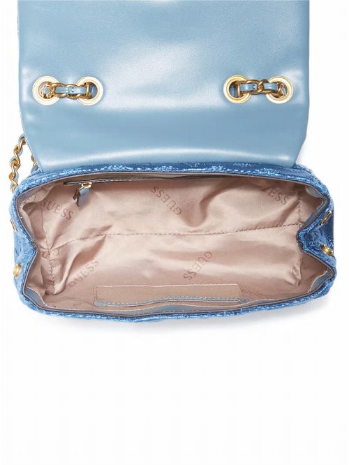 Guess Kimi Logo Convertible Crossbody Verzi | GUESS-SN28807