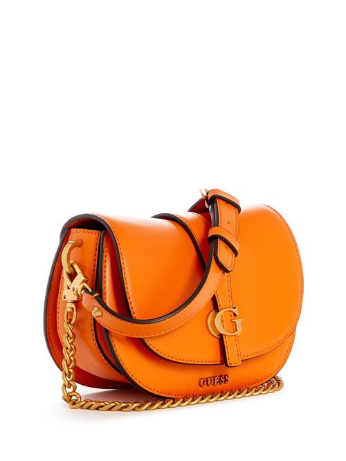 Guess Kuba Mini Crossbody Portocalii | GUESS-SN28796