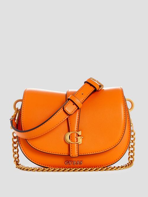 Guess Kuba Mini Crossbody Portocalii | GUESS-SN28796