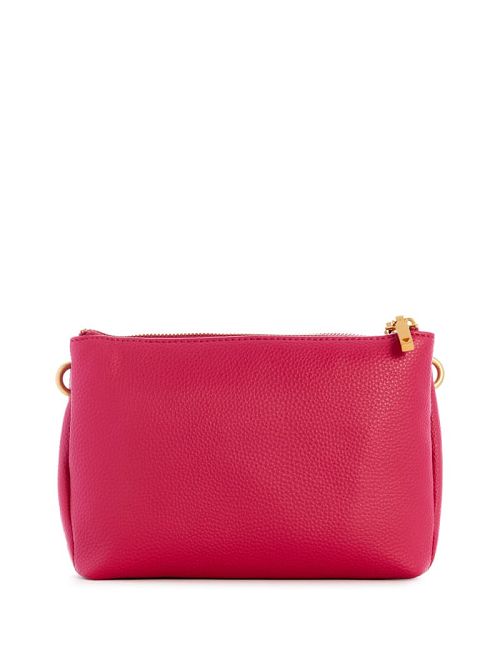 Guess Laryn Pebbled Dual-Zip Crossbody Roz | GUESS-SN28756