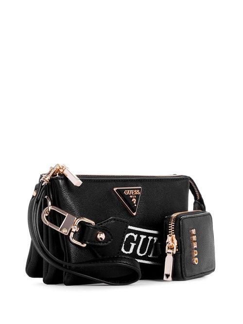 Guess Latona Mini Crossbody Negrii | GUESS-SN28793