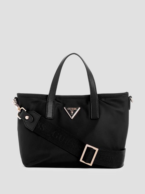 Guess Latona Nylon Mini Tote Negrii | GUESS-SN30143