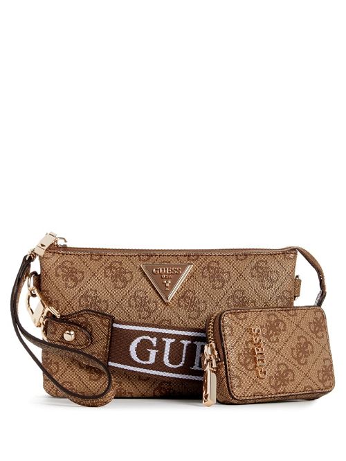 Guess Latona Quattro G Mini Crossbody Maro | GUESS-SN29012