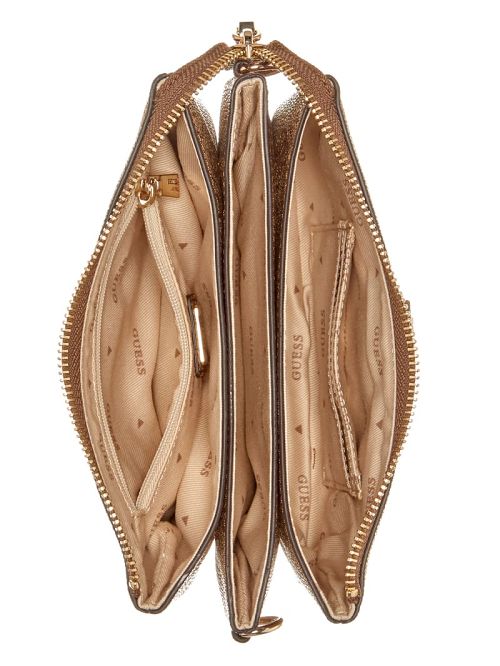 Guess Latona Quattro G Mini Crossbody Maro | GUESS-SN29012