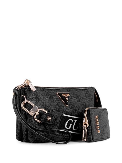 Guess Latona Quattro G Mini Crossbody Negrii | GUESS-SN29020