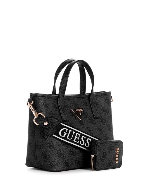Guess Latona Quattro G Mini Tote Set Negrii | GUESS-SN29450