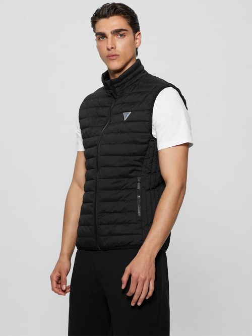 Guess Lauper Padded Vest Negrii | GUESS-SN31553