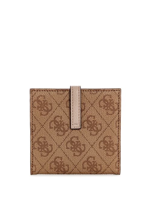 Guess Laurel Quattro G Card Case Maro | GUESS-SN29481
