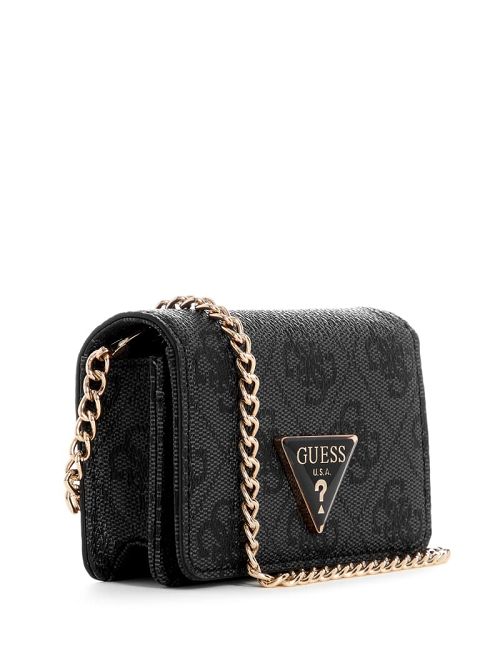 Guess Laurel Quattro G Micro Mini Bag Negrii | GUESS-SN29019