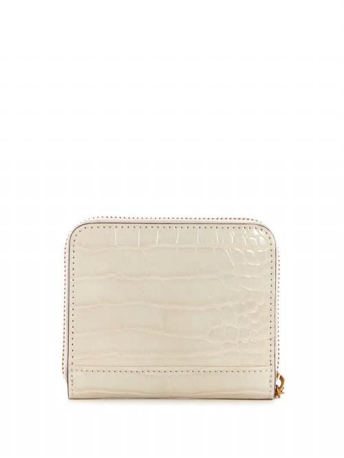 Guess Laurel Small Zip-Around Wallet Albi | GUESS-SN29473