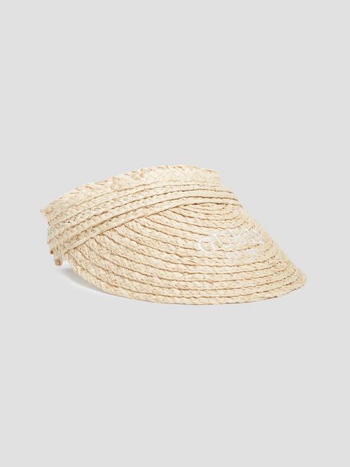 Guess Lena Straw Visor Maro | GUESS-SN30180