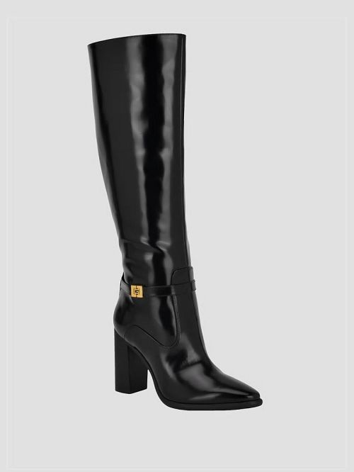 Guess Lendy Pointed Boots Negrii | GUESS-SN29942