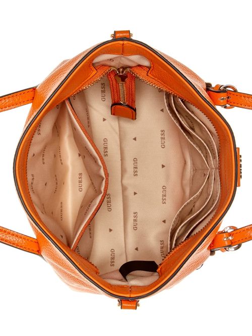 Guess Levia Mini Satchel Portocalii | GUESS-SN29317