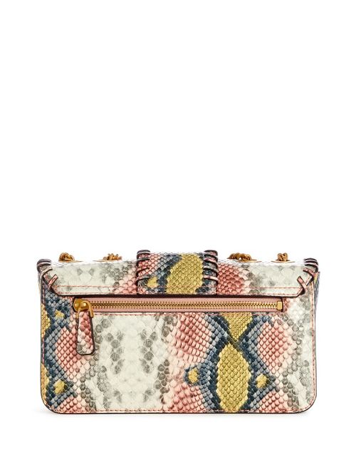 Guess Libera Python Convertible Crossbody Roz | GUESS-SN28778