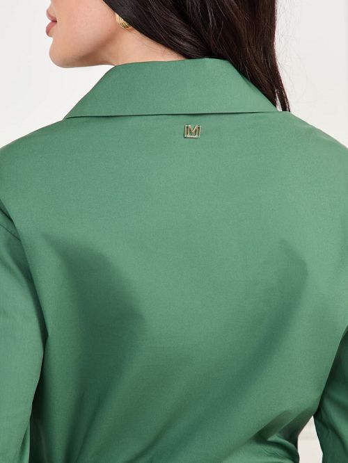 Guess Lisa Poplin Shirt Verzi | GUESS-SN27433