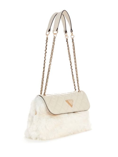 Guess Lise Convertible Crossbody Albi | GUESS-SN28845